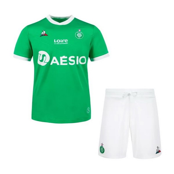 Camiseta Saint étienne 1ª Kit Niños 2020 2021 Verde